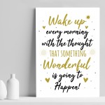 Inspirational Motivational Positive Quote Print Birthday Friends