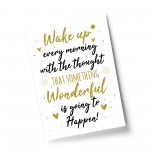 Inspirational Motivational Positive Quote Print Birthday Friends