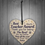 Personalised Teacher Gift Top Teacher Award Thank you Pre School