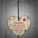 Personalised Thank you Teacher Gift Poem Nursery Pre School Gift