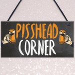 Funny Home Bar Garden Sign Hanging Plaque Alcohol Beer Vodka Gin