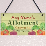 Personalised Allotment Sign For Garden Shed Sign Summer House