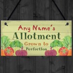 Personalised Allotment Sign For Garden Shed Sign Summer House