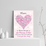 Mum Gift Poem Word Art Print Birthday Mothers Day Gift