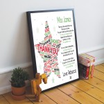 Personalised Thank You Teacher Gift STAR School Teacher TA