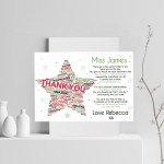 Personalised Thank You Teacher Gift Leaving School Nursery Poem