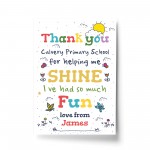 Personalised Thank You Gift For Teacher Assistant Mentor Leaving