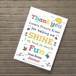 Personalised Thank You Gift For Teacher Assistant Mentor Leaving