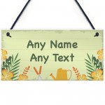 Personalised Any Name Garden Backyard Summer House Sign