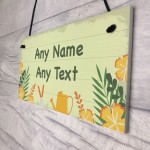 Personalised Any Name Garden Backyard Summer House Sign