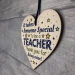 Special Teacher Gifts Teacher Thank You Wooden Heart 