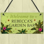 Personalised Any Name Bar Sign Garden Sign And Plaques Shed Sign