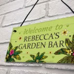 Personalised Any Name Bar Sign Garden Sign And Plaques Shed Sign