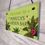 Personalised Any Name Bar Sign Garden Sign And Plaques Shed Sign