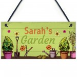 Garden Lover Gift Hanging Plaque Garden Summer House Shed Sign