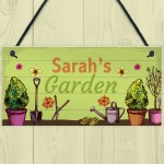 Garden Lover Gift Hanging Plaque Garden Summer House Shed Sign