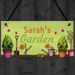 Garden Lover Gift Hanging Plaque Garden Summer House Shed Sign