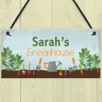 Greenhouse Sign Personalised Garden Sign Shed Sign Summer House