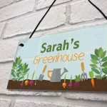 Greenhouse Sign Personalised Garden Sign Shed Sign Summer House