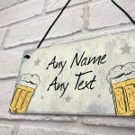 Personalised Backyard Bar Garden Plaque Alcohol Man Cave Beer