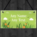 Garden Summer House Greenhouse Allotment Sign Hanging Plaque