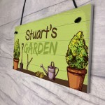 Garden Sign Personalised Summer House Plaque Accessories Shed