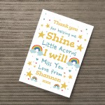 Personalised School Gift Nursery Gift Print Thank You Teacher