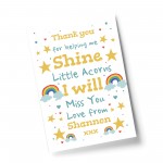 Personalised School Gift Nursery Gift Print Thank You Teacher