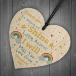 Personalised Gift For School Nursery Wooden Heart Personalised