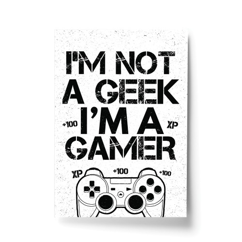 Playstation Fan Gift Funny Gaming Print For Boys Bedroom Gift