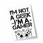 Playstation Fan Gift Funny Gaming Print For Boys Bedroom Gift