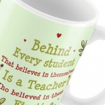 Thank You Teacher Mug End Of Year Leaving Teachers Gifts