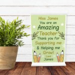 Personalised Teacher Gifts From Students Thank You For Teacher 