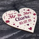 Personalised Wedding Anniversary Gift For Husband Wife Same Sex