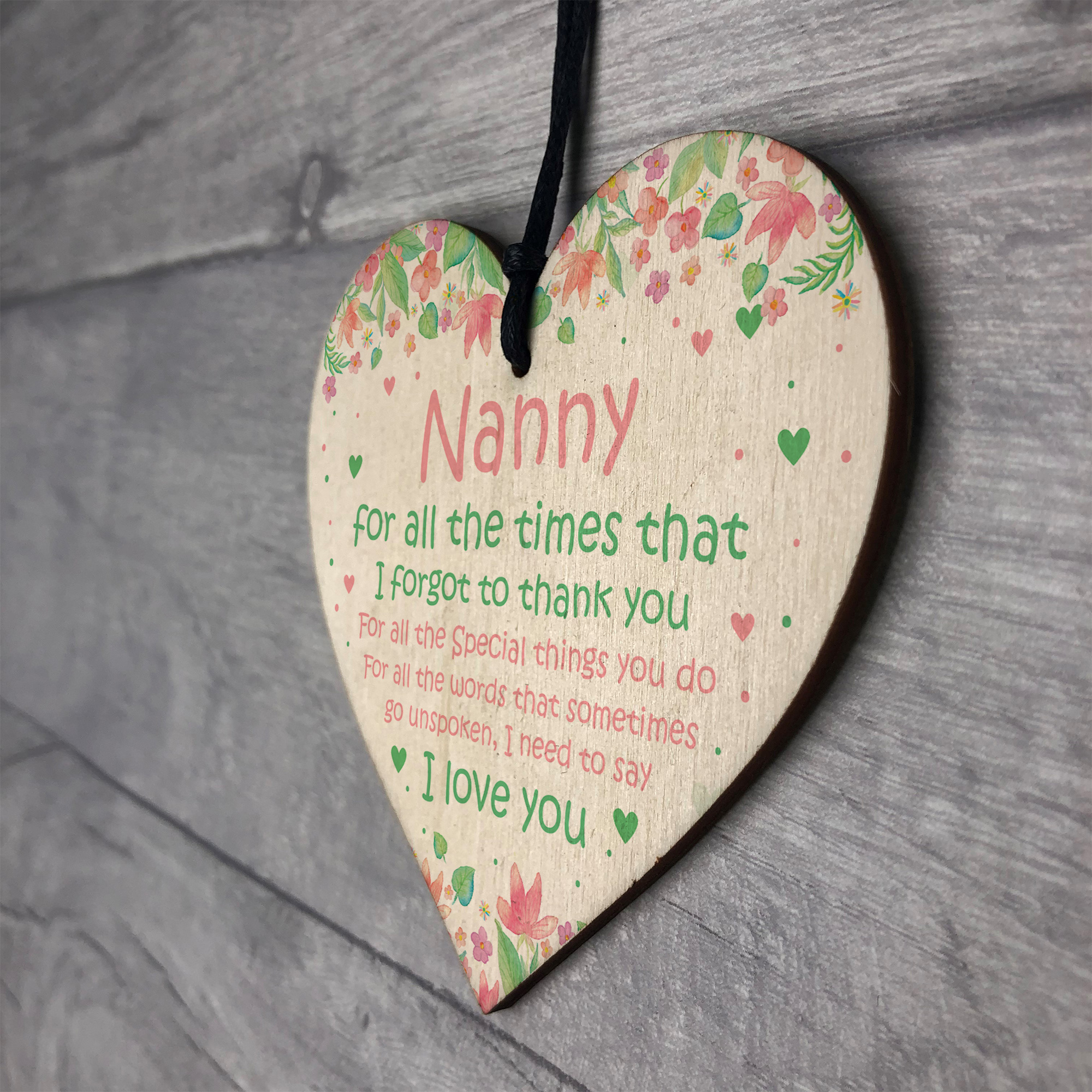 Personalised Gift For Nan Nanny Nana Birthday Christmas Gift