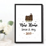 Personalised New Home Gift Moving Gift New Home Framed Print 