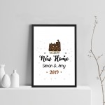 Personalised New Home Gift Moving Gift New Home Framed Print 