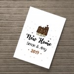 Personalised New Home Gift House Warming Gift Print Congrats