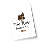 Personalised New Home Gift House Warming Gift Print Congrats