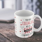 Funny Rude Colleague Leaving Gift Mug Good Luck Coworker