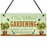 Funny Garden Signs And Plaques Hanging Summer House Sign