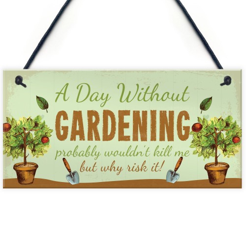 Funny Garden Signs And Plaques Hanging Summer House Sign