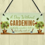 Funny Garden Signs And Plaques Hanging Summer House Sign