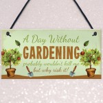 Funny Garden Signs And Plaques Hanging Summer House Sign