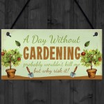 Funny Garden Signs And Plaques Hanging Summer House Sign