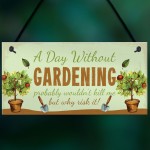 Funny Garden Signs And Plaques Hanging Summer House Sign