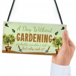 Funny Garden Signs And Plaques Hanging Summer House Sign