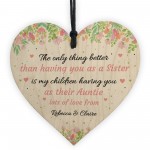 Sister Auntie Gift From Children Mothers Day Love Gifts