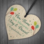 Personalised New Home Housewarming Gift First Plaque Sign