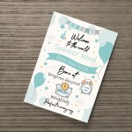 Newborn Baby Gift Baby Boy Christening Gift Print Nursery Decor